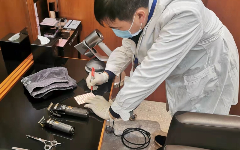 美發(fā)店公共場(chǎng)所衛生檢測